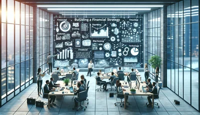 Comment bâtir une stratégie de financement pour votre startup en 2023 - AI generated illustration