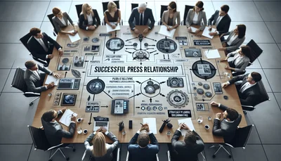 Stratégies efficaces pour une relation presse réussie en 2025 - AI generated illustration