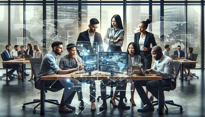 Pourquoi externaliser certaines fonctions peut accélérer votre croissance ? - AI generated illustration