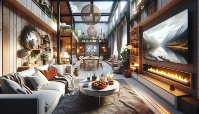 Home - AI generated illustration