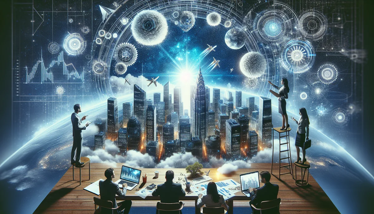 Créer son entreprise en 2026 : le guide complet pour réussir son lancement - AI generated illustration