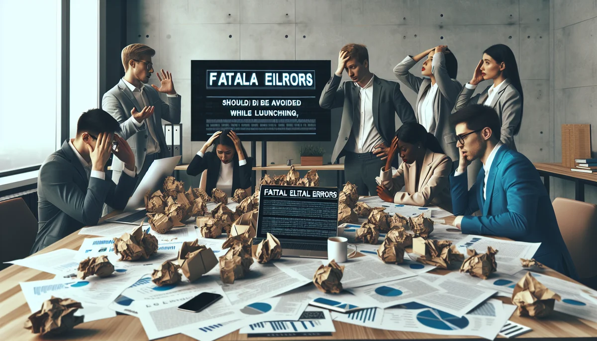 Quelles sont les erreurs fatales à éviter lors du lancement de sa première startup ?